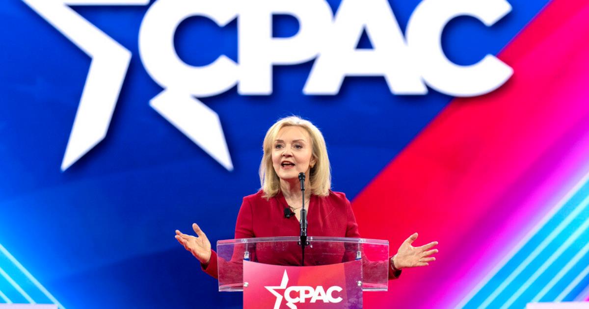 ‘Why Are You Here?’: Liz Truss Gets a Mixed Reaction at CPAC