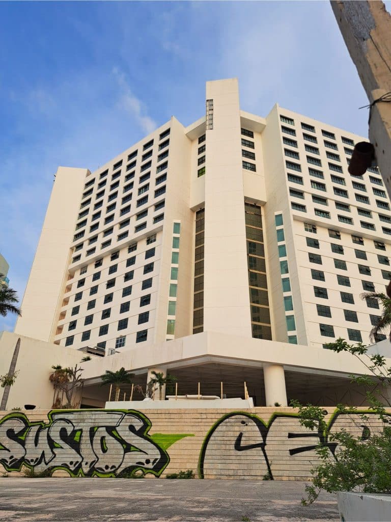 This Giant Scary Abandoned Resort Is Haunting Cancun Beach