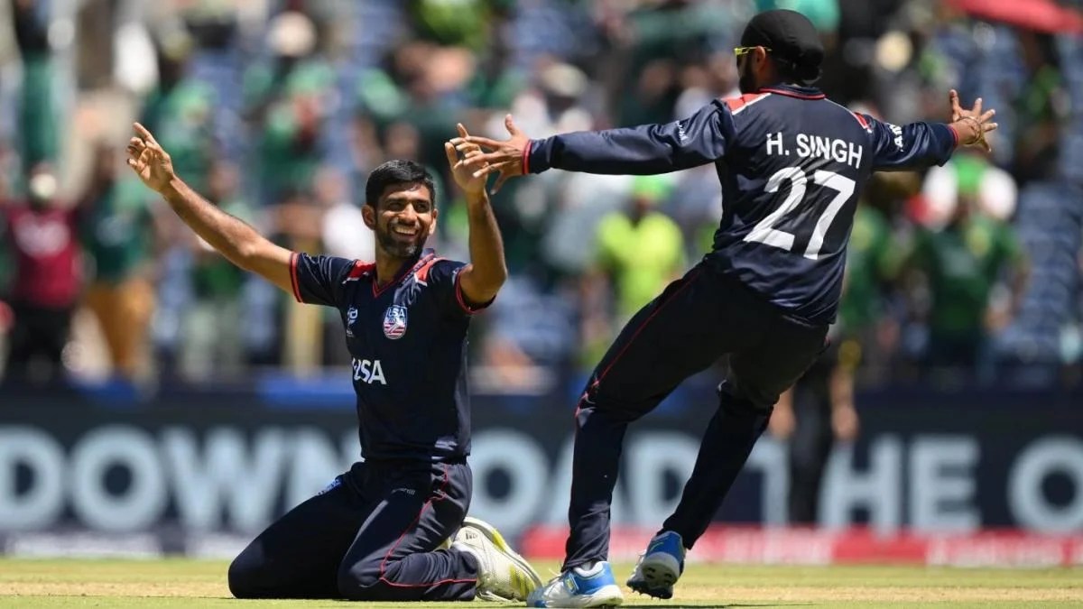 USA stuns Pakistan in cricket: Americans pull off historic upset in T20 World Cup super over - CBSSports.com