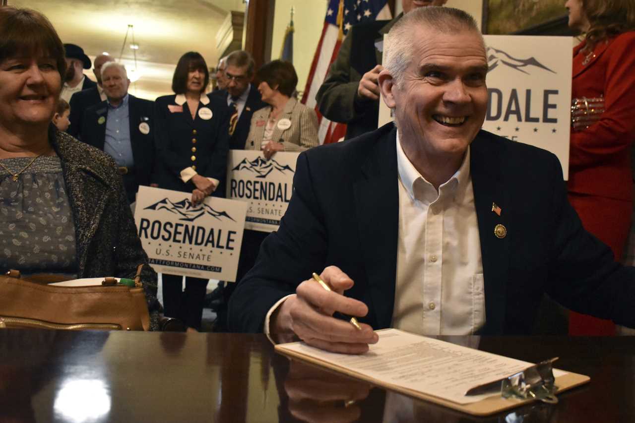 Rosendale drops Montana Senate bid